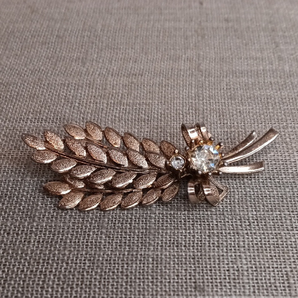 Sarah Coventry Harvest Time Brooch Vintage 1960s